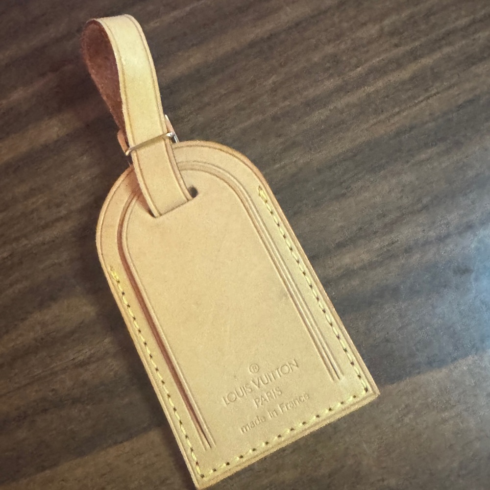 LV Louis Vuitton Luggage Tag